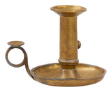 Antique Brass Napoleon Candlestick