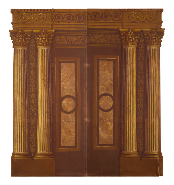 Vintage Theater Backdrop