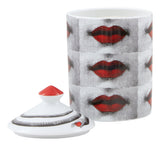 Fornasetti Se Poi Bocche Candle