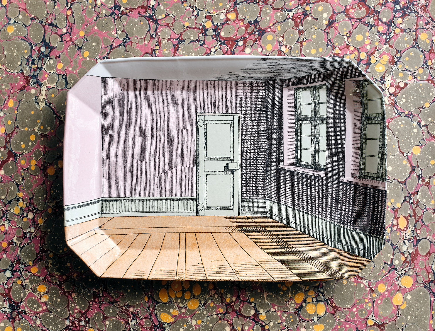 Astier de Villatte x JD Pink Room Platter