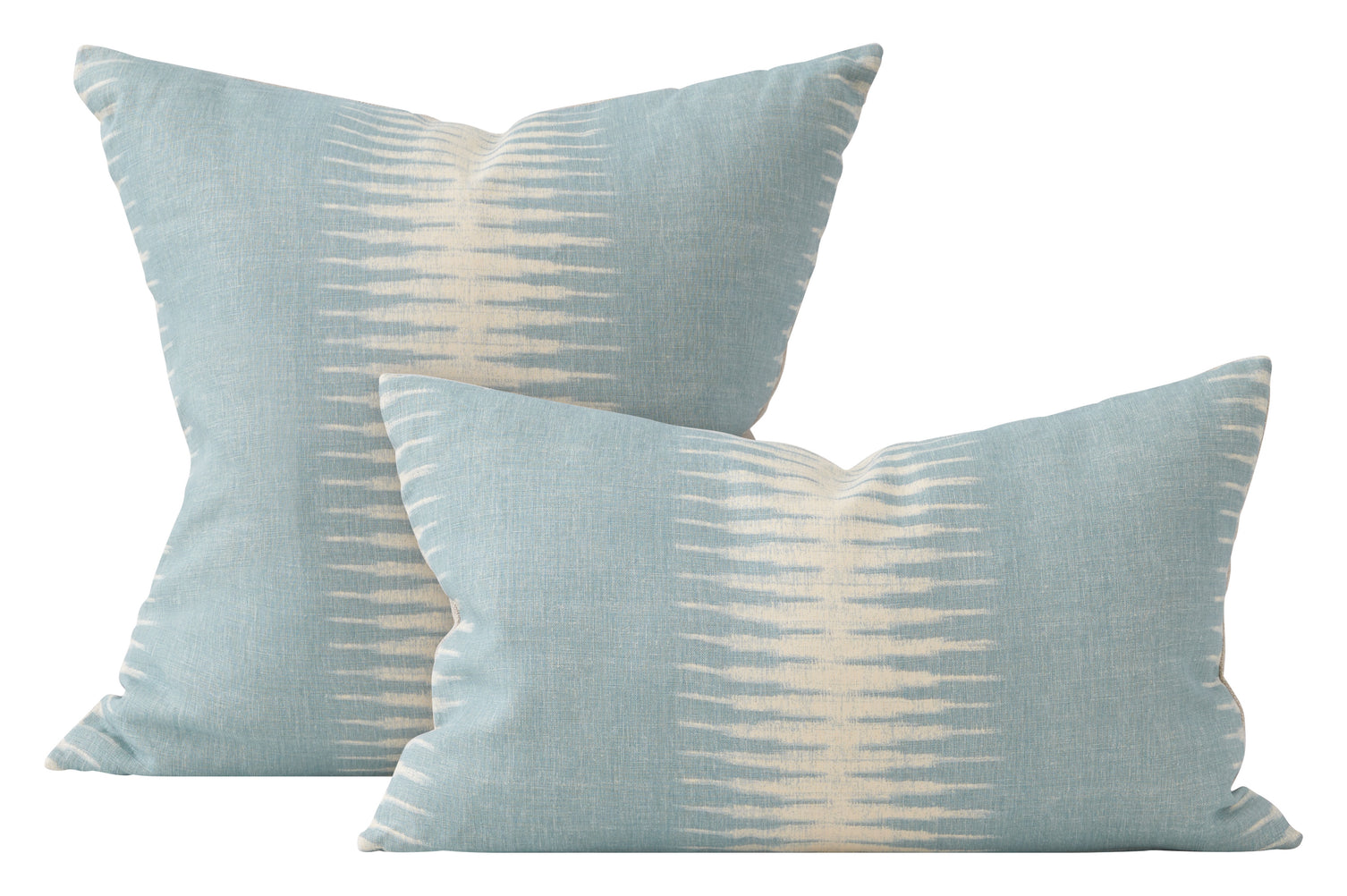 Peter Dunham Ikat Ocean Pillows