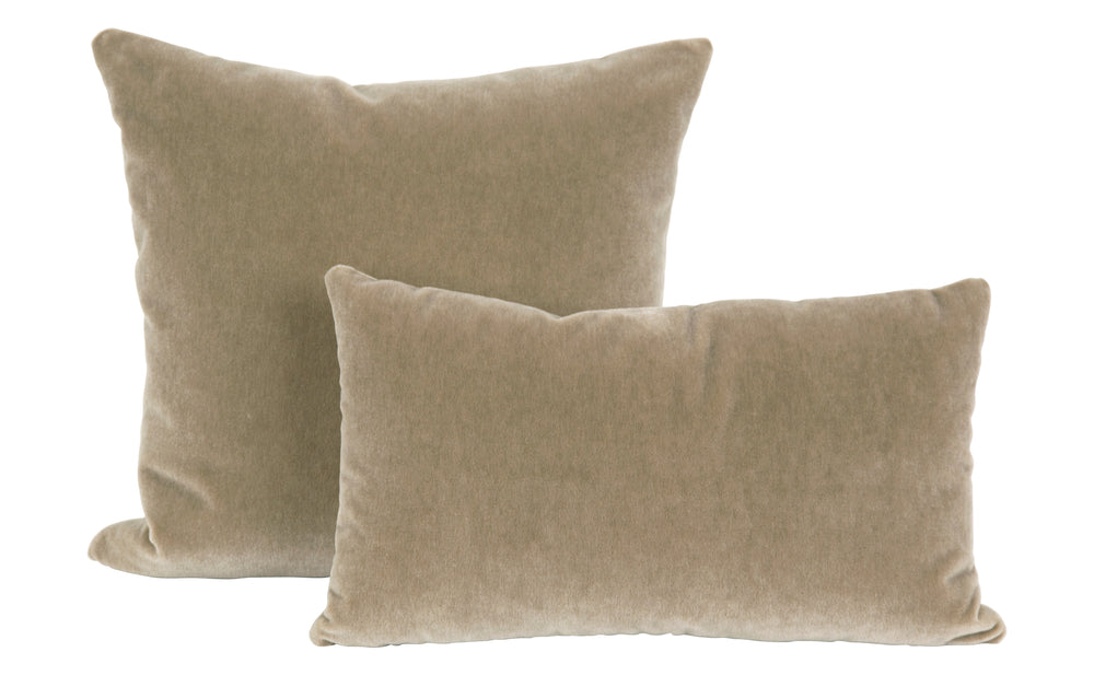 Cement Mohair Pillows