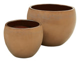Gold Low Round Pots