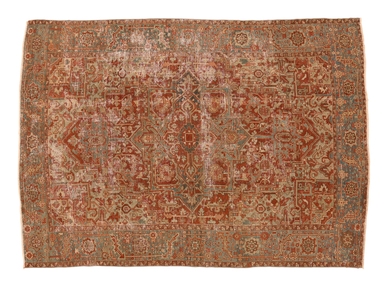 Vintage Heriz Rug - 10'7" x 7'7"