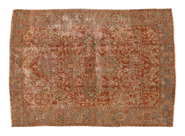 Vintage Heriz Rug - 10'7" x 7'7"