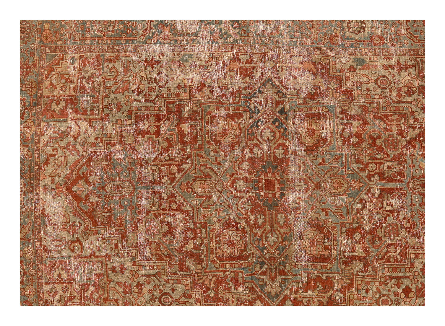 Vintage Heriz Rug - 10'7" x 7'7"