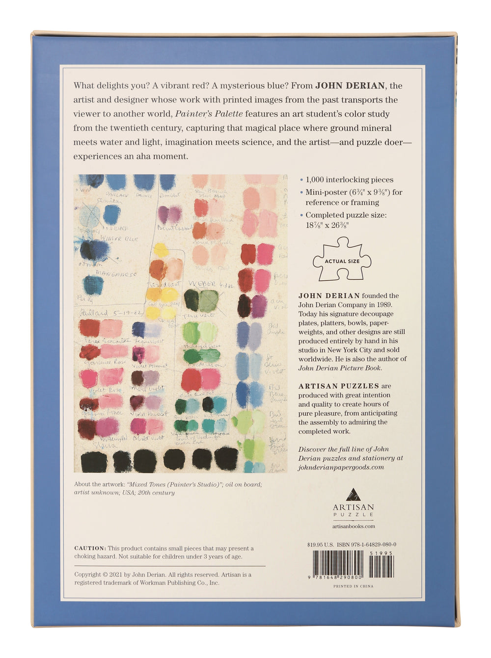 Painter's Palette Puzzle & Jayson Home