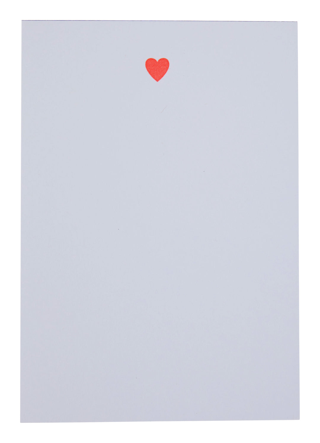 Heart Notepad