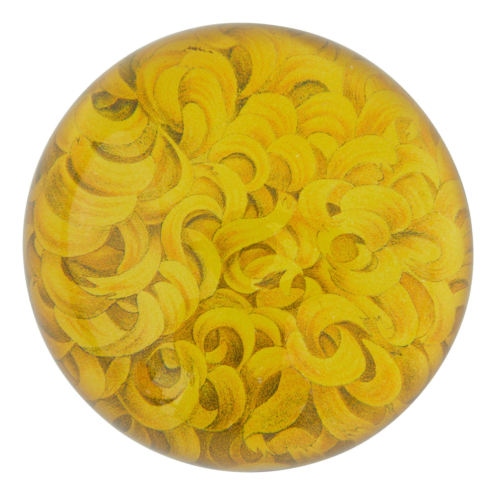 Yellow Chrysanthemum Paperweight