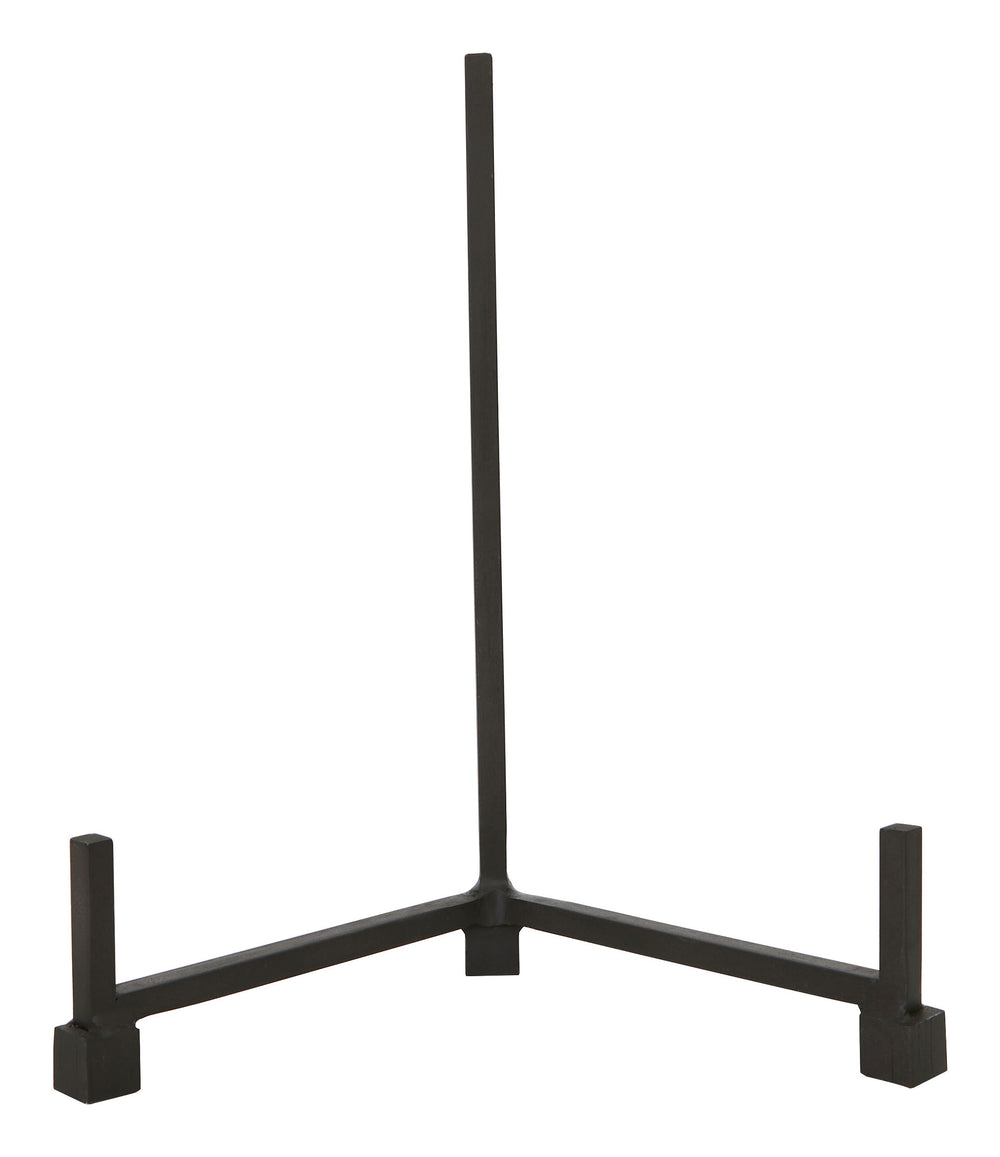 Large Adjustable BLACK Metal Easel Display Stand for Bowls Plates and More  