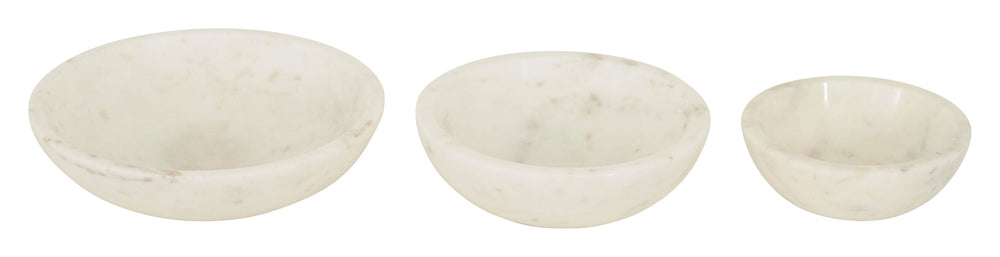 Low Marble Bowls