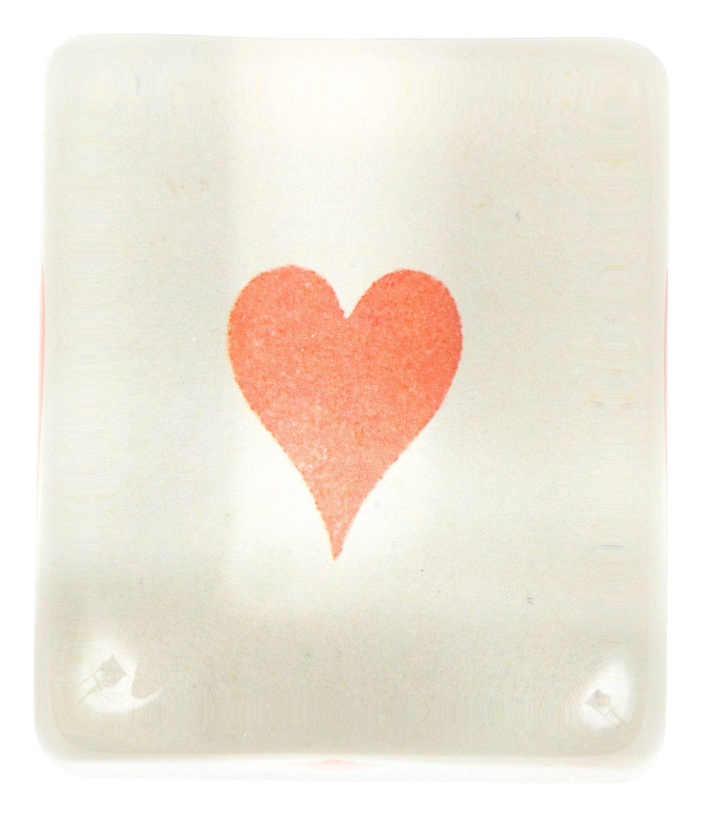 Painted Heart Paperweight