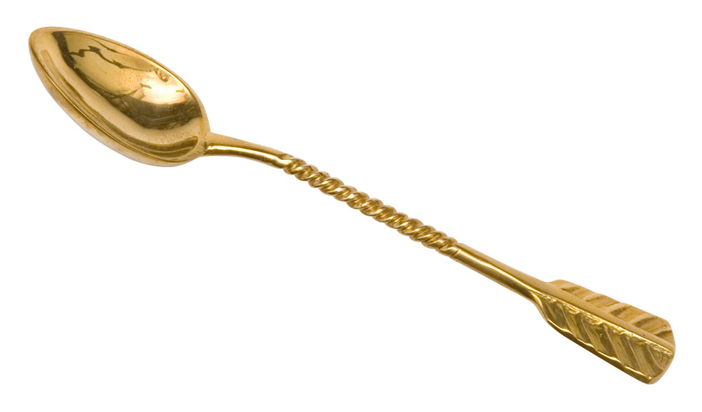 Brass Arrow Teaspoon