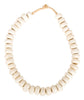 African White Bead Necklace