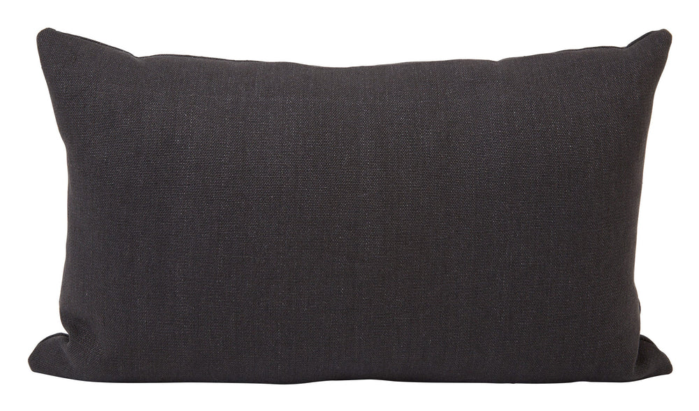 Linen Charcoal Pillows