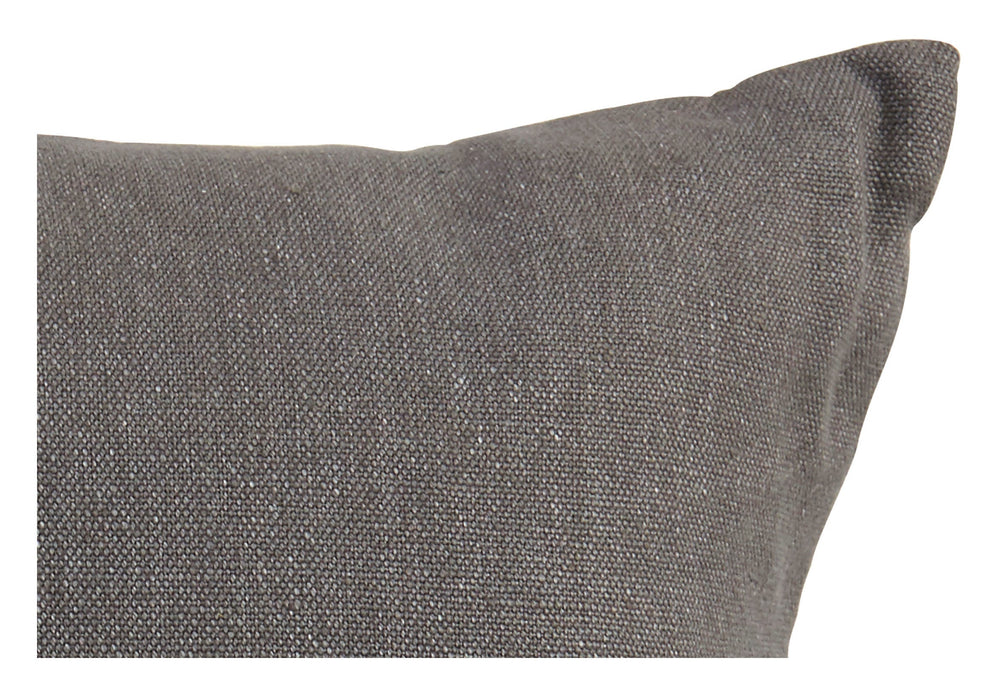 Linen Graphite Pillows