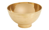 Brass Ridged Bowls