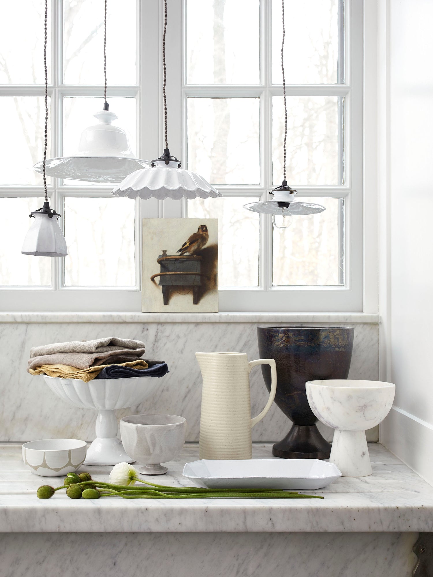 Astier de Villatte Peggy Fruit Stand | Jayson Home