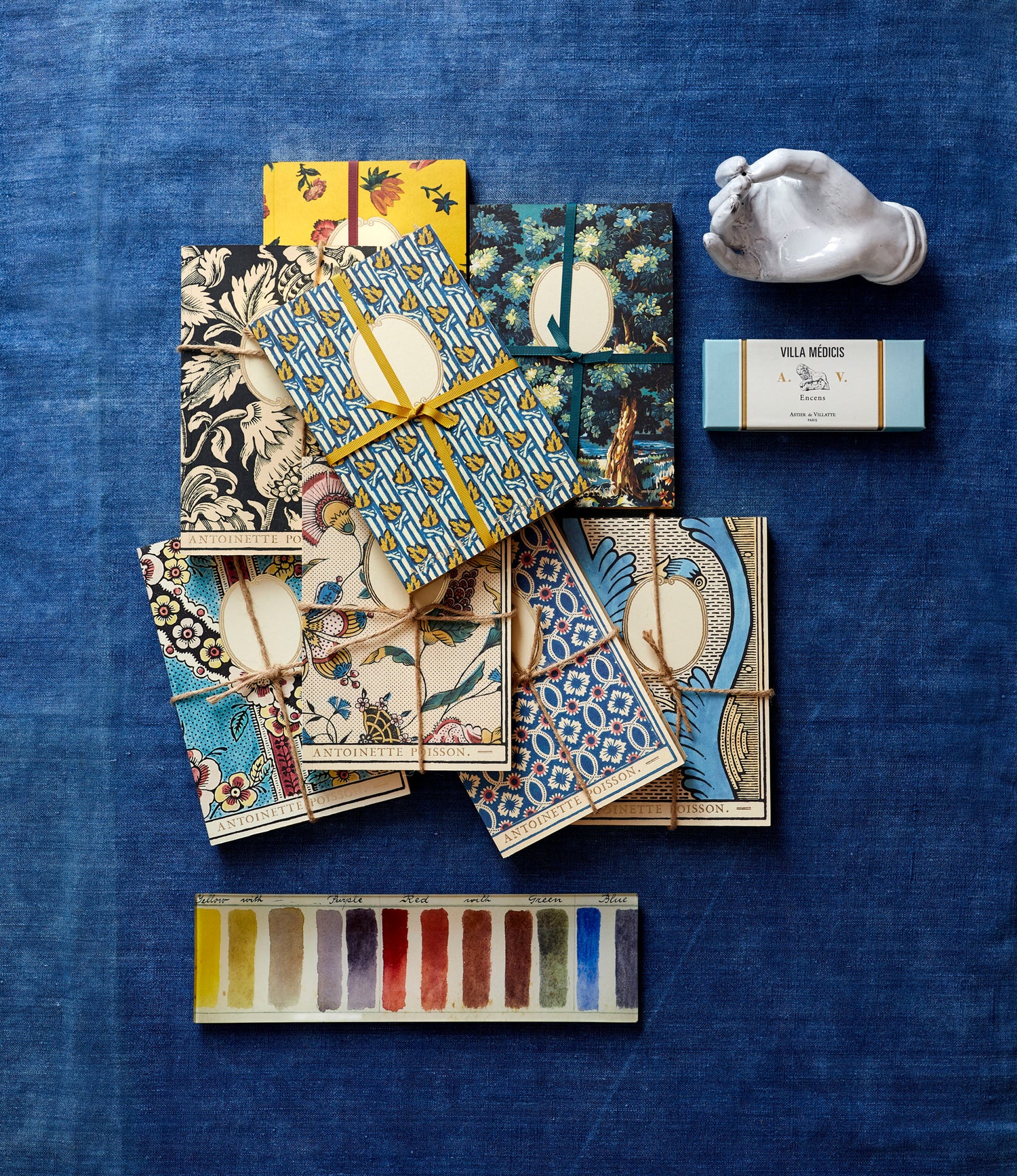 Astier de Villatte Serena Hand Incense Holder & Jayson Home